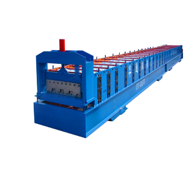 Customized length metal steel floor decking tiles forming machine